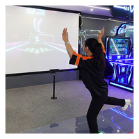 Juegos de movimiento para interiores AR Forma dinámica Estilo Acción VR Deporte Holograma Proyector Acción interactiva Parques de atracciones para interiores