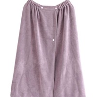 Professional 300g Ultra Absorbent Large Spa Towel Salon Bath Skirt Chest Wrap Available Gray Purple-Beauty Salon Wholesale Bulk