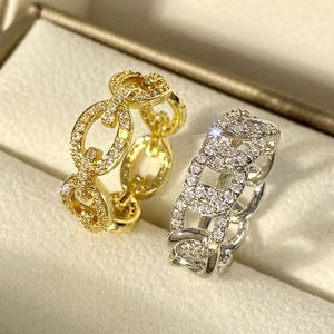 T0065 Anello di Lusso da Donna in Oro Giallo con Diamante Taglio Brillante Rotondo Colore H Naturale per Uso Quotidiano - Product Image 5