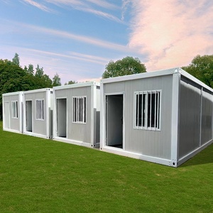 Maison conteneur modulaire en acier réutilisable de 20 pieds pour abri d'urgence en cas de catastrophe et logement temporaire d'urgence - Product Image 2