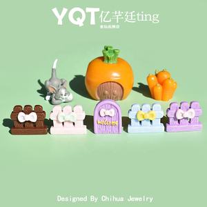 Nuevas Figuras Decorativas de Resina con Forma de Cerca y Puerta para Miniaturas de Jardín y Decoración de Casas de Muñecas - Product Image 2