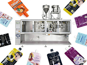 Máquina de Envasado de Bolsas con Boquilla Superior para Amenidades de Hotel, para Champú y Gel de Ducha Desechables - Product Image 1