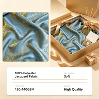 Tissu Jacquard 100% Polyester en Gros d'Usine, Motif Jacquard Délicat, Résistant à l'Usure pour Doublure Intérieure de Cercueil et Boîte Cadeau