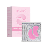 Crystal Collagen Hydraterende Oogmasker Patch Verwijdering Wallen Donkere Kringen Roze Oogmasker