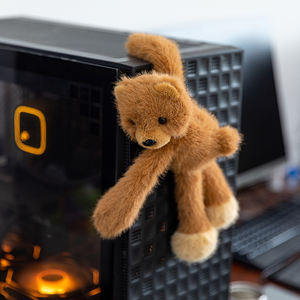 Yeni varış manyetik köpek tavşan peluş oyuncak çocuklar için oyuncak bebek çanta kolye araba dekorasyon doğum günü hediyesi dolması hayvan oyuncaklar - Product Image 3