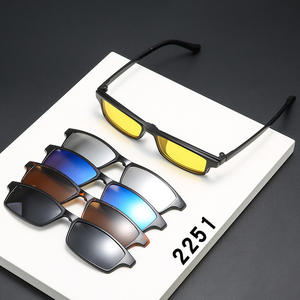 サングラスのDLC2247PC偏光ナイトビジョンクリップgafas de sol para hombre - Product Image 1