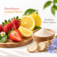 Gummies Probiotiques aux Fibres Goût Fraise Citron Complément Alimentaire Nutrition Quotidienne Adulte OEM ODM Fournisseur en Gros Marque Privée