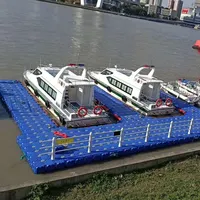 500*500*400mm HDPE modularer schwimmender Ponton-Docks teg mit Zubehör