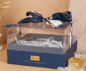 Coffrets cadeaux en acrylique avec boîte d'emballage de nœud papillon pour les vacances de souvenirs d'anniversaire de mariage de la Saint-Valentin - Product Image 3