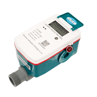 Compteur d'eau ultrasonique LoRaWAN DN20 IP68 4G/NB-IoT/RS485/Modbus avec contrôle de vanne, prépayé, numérique, en plastique ABS