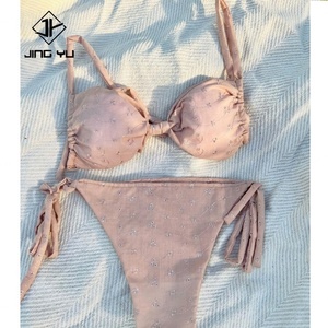 Maillots de bain sexy pour femmes, bikini string, maillots de bain grande taille, maillots de bain recyclés, fabricant de maillots de bain, service OEM, 50 pièces, été 2024 - Product Image 5