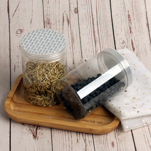 Plastic Packaging Jars 85*120mm PET Food Grade For Tea Grains Dried Fruits Storage - Product Image 3