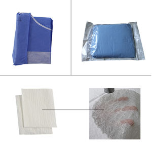 Gaun Bedah SMS Rumah Sakit Sekali Pakai, untuk Pakaian Medis Dokter Dalam Ruang Teater Operasi Operasi - Product Image 4