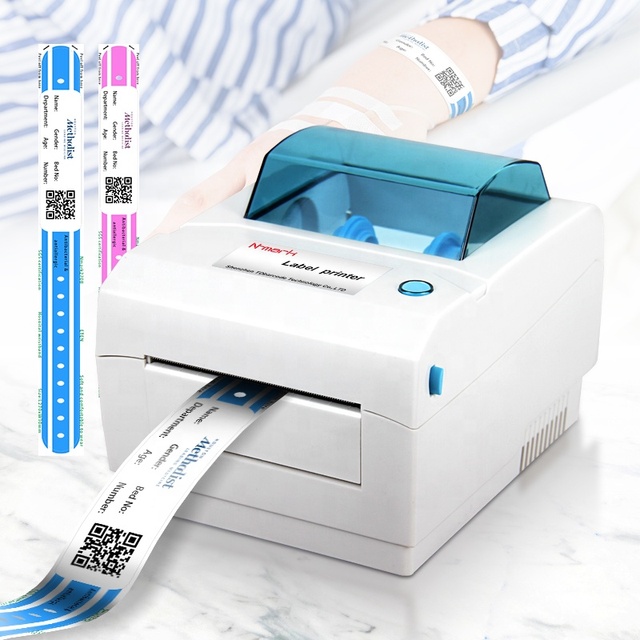 N-mark  Hospital Silicone Thermal Label Printer for Hospital Wristband Thermal Label Printer Paper