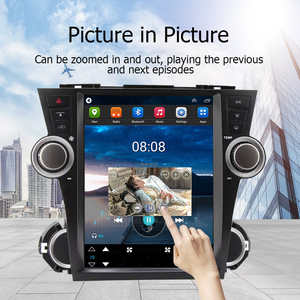 Lecteur DVD de voiture à écran vertical 12,1 pouces TS10S pour Toyota <span class=keywords><strong>Highlander</strong></span> (09-13), lecteur multimédia vidéo sans fil, navigation WiFi DSP - Product Image 6
