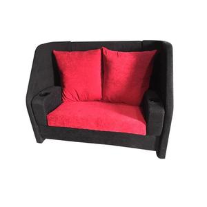 Sillón de Cine Suave y Cómodo, Rojo, Rectangular, para Espacios Comerciales Exteriores - Product Image 2