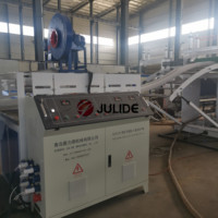 Ligne de production de matelas en fibre de coco 3D 4D POE à vis simple avec moteur spinneret TPE, machine de fabrication de coussins en fibre d'air PE