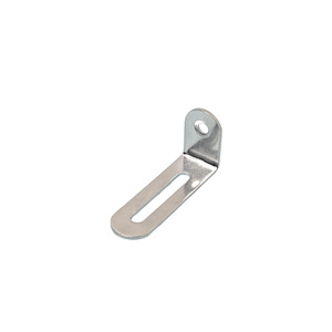 Soporte de esquina de orificio largo Li Hai Hardware, de acero laminado en frío, ajustable para fijación de muebles de armario - Product Image 1