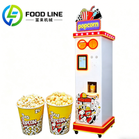 Distributeur de Popcorn Lumineux à LED, Distributeur de Popcorn Commercial Éclairé par LED