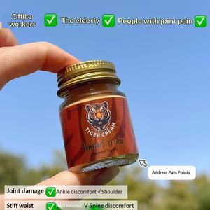 ยาหม่องตราเสือไทยสูตรปรับปรุงใหม่ ขายดี: สูตรสมุนไพรคู่ผสมสารสกัดหลากหลาย - บรรเทาอาการปวดกล้ามเนื้อทันที - Product Image 3