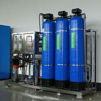 Machinerie de traitement de l'eau automatique 2 tonnes/h, traitement de l'eau potable