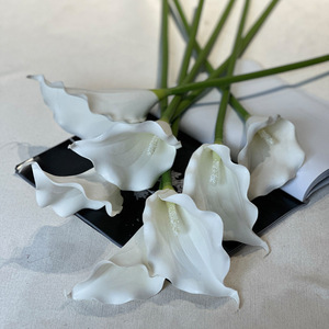 Flores Artificiales de Seda Blanca <span class=keywords><strong>para</strong></span> Bodas, Salones de Boda, Hoteles, Decoración de Techo y de Suelo - Product Image 4