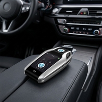 Clé intelligente universelle FW, bouton de démarrage du moteur, matériau ABS, écran tactile, interrupteur d'allumage de voiture pour Benz Audi KIA, navigation GPS