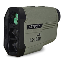 Télémètre télescopique ARTBULL 1000M Télémètre de golf pour la chasse avec pente, verrouillage du drapeau, mesure de distance laser avec pente