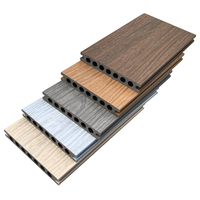 Matériau de terrasse en WPC antidérapant imperméable, système de terrasse modulaire, terrasse en composite bois-plastique