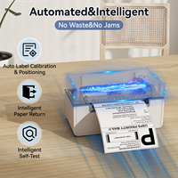 Imprimante d'étiquettes d'expédition thermique BT Peripage 4x6, imprimante sans fil pour une expédition de colis efficace - En stock