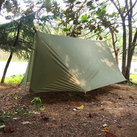 Hamac pluie mouche bâche tente imperméable léger abri tente Camping hamac pluie mouche