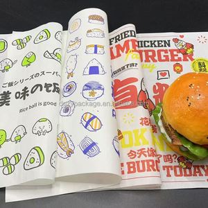 Papier d'emballage ciré écologique personnalisé pour biscuits, pain, gelée et sucettes - Qualité alimentaire avec logo personnalisé - Product Image 5