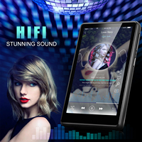 Lecteur MP3 MP4 WiFi 4.0 pouces M9 plein écran tactile Android lecteur de musique 1080p HD vidéo BT 5.0 lecteur MP3 multilingue