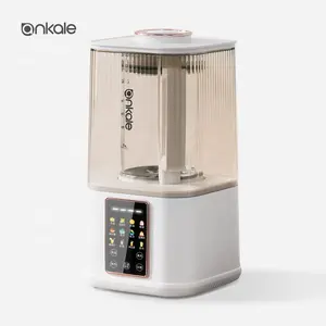 Özel Logo çorba üreticisi soya sütü makinesi otomatik ses geçirmez isıtma Blender ev karışımı sıkacağı meyve karıştırıcı