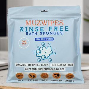 Toallitas Húmedas Antibacterianas Gruesas para Adultos, Extra Grandes, Desechables, para Limpieza Corporal, Sin Enjuague, para Viajes, para Mujeres y Hombres - Product Image 1