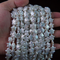 Perles d'eau douce baroques en forme d'étoile blanches et violettes de qualité supérieure, perles en vrac de haute qualité pour femmes, fabrication de bijoux faits à la main
