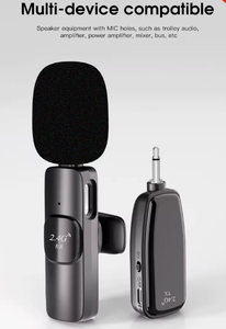 Amplificateur de microphone cravate sans fil GL11 2.4G pour guides touristiques et enseignement, microphone cravate universel pour amplification - Product Image 6