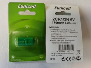 6V 170mAh 2CR1/3N Lithium-Batterie 6V <span class=keywords><strong>PX28L</strong></span> 28L L544 für Haustier-Hundehalsband 2CR1/3N 6V Lithium-Batterie (170 mAh) 2CR11108 CR1/3N - Product Image 2