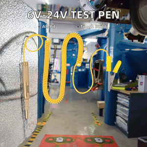 Bakır prob ile YL 6V-24V evrensel otomotiv kod okuyucu voltaj Test kalemi - Product Image 2