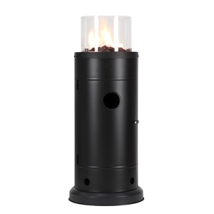 Camino a Gas in acciaio verniciato a polvere da esterno con finestre di vetro riscaldatore da Patio portatile - Product Image 1