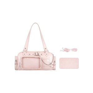 กระเป๋าสะพายไหล่ลายการ์ตูนน่ารักสไตล์โลลิต้าแบบใสสองชั้น รุ่น Custom Star Accent Kawaii School Anime Lolita Ita Bag - Product Image 2