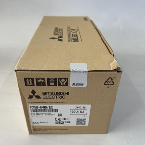 คอนโทรลเลอร์ลอจิกแบบตั้งโปรแกรมได้ PLC ใหม่และเป็นของแท้ 100% รุ่น FX5U FX5U-64MR/ES - Product Image 1