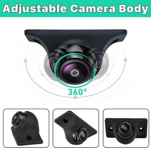 Caméra de recul pour <span class=keywords><strong>voiture</strong></span> avec lignes de guidage dynamiques AHD1080P, caméra de vision arrière réglable avec objectif fisheye 170 degrés grand angle - Product Image 2