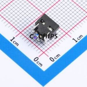 K2-1109HW-A4SW-01 Tactile Switch SMD Switch Single Pole Single Throw Round Button 2.5N Horizontal Mount - Product Image 2