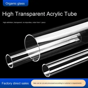<span class=keywords><strong>Tube</strong></span> acrylique transparent pour contact alimentaire Naxilai, <span class=keywords><strong>tube</strong></span> acrylique transparent, <span class=keywords><strong>tube</strong></span> en plexiglas, <span class=keywords><strong>tube</strong></span> cylindrique creux, diamètre 5-1500 mm, service de découpe - Product Image 6