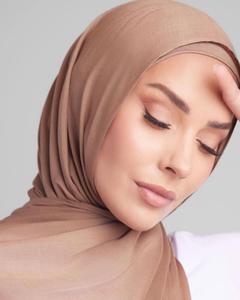 2025新品ツイルモーダル通気性不透明不透明ソフトコットンレーヨンビスコース織りモーダルイスラム教徒女性ショールヒジャーブスカーフ - Product Image 3