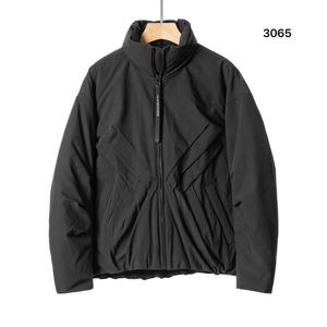 Hot <b>Sale</b> Premium New Design Custom Thick Embossed Hooded Casual Zipper Winter Keep Warm Padded <b>Jacket</b> Character Pattern Men - Product Image 1