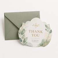 Enveloppe personnalisée avec logo pour carte d'invitation, carte de vœux, papeterie, impression, enveloppe en papier