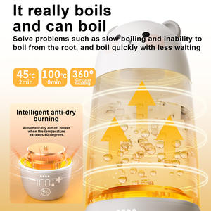 מחמם בקבוקים נייד USB לנסיעות, חימום מהיר לחלב אם ותחליפי חלב, יצרן ציוד מקורי, ציוד האכלה לתינוקות, מחמם חלב מהיר - Product Image 4