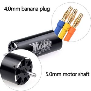 Moteur brushless sans capteur Rocket 3680 880KV 4 pôles pour bateau RC de 800-1000 mm - Product Image 3